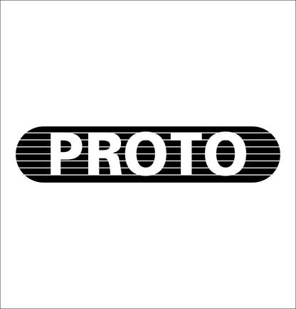 proto tools decal, car decal sticker