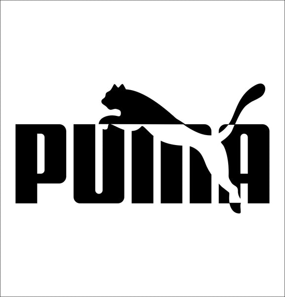 Puma decal, car decal sticker