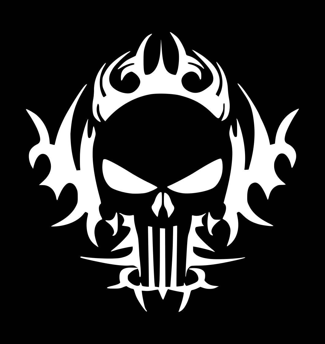 Punisher decal M