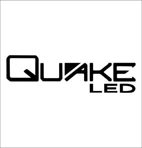 Quake LED decal, car decal sticker
