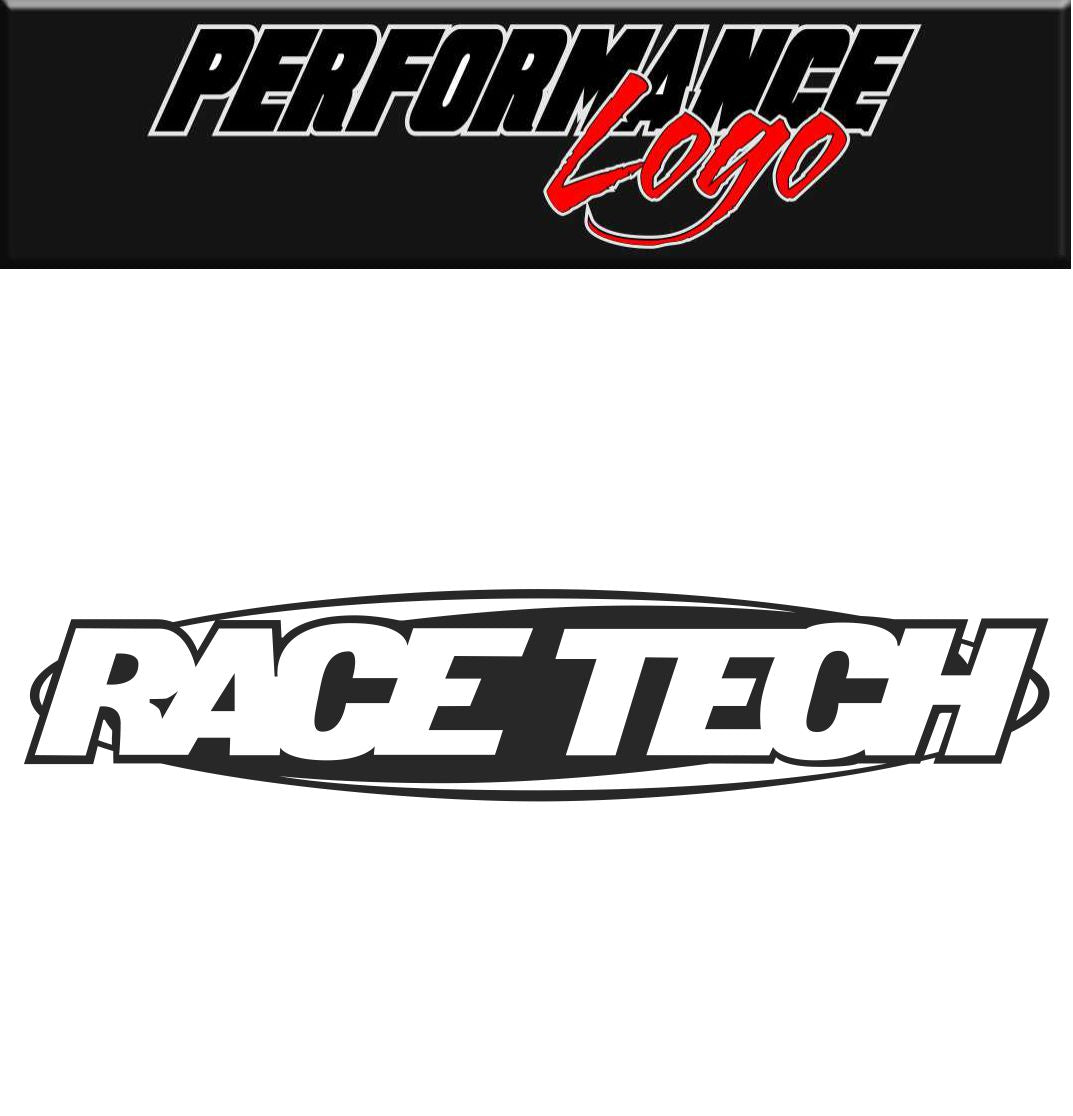 Race Tech Suspension decal, performance decal, sticker