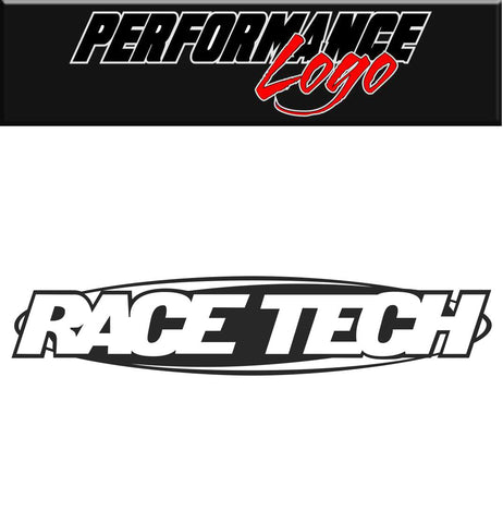 Race Tech Suspension decal, performance decal, sticker