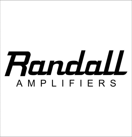 Randall Amps decal, music instrument decal, car decal sticker