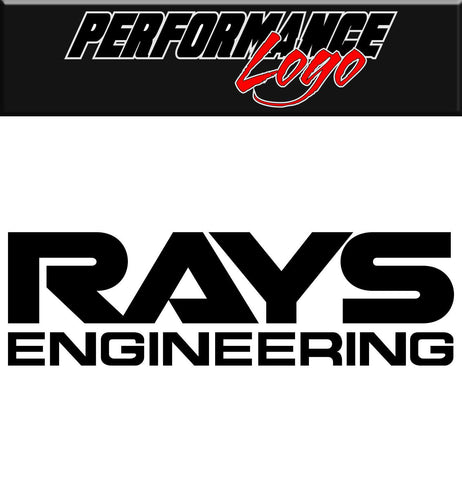 Rays Enigineering decal, performance decal, sticker