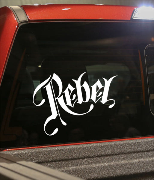 Rebel redneck decal - North 49 Decals