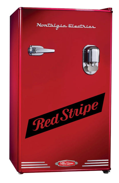 Red Stripe Beer decal, beer decal, car decal sticker