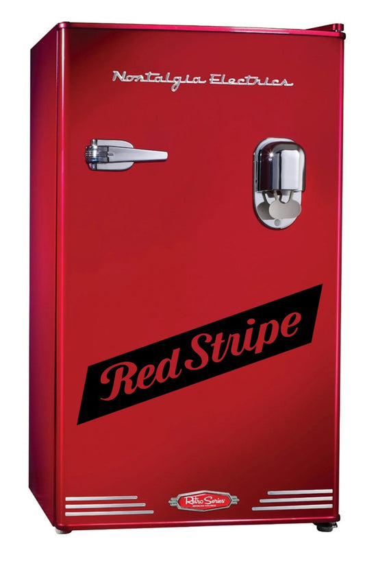 Red Stripe Beer decal, beer decal, car decal sticker