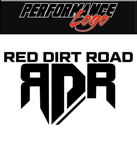 Red Dirt Road Wheels decal, performance car decal sticker