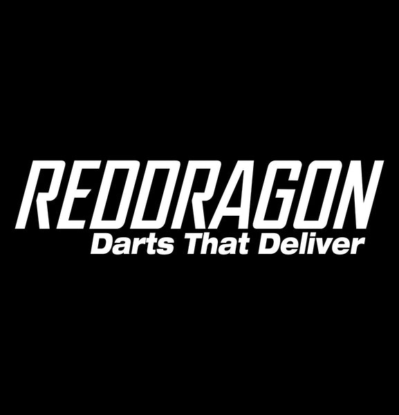 Red Dragon Darts decal, darts decal, car decal sticker