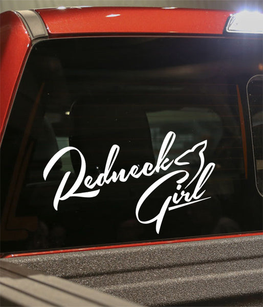 Redneck girl redneck decal - North 49 Decals