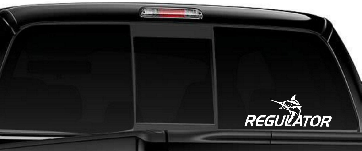 Regulator Boats decal