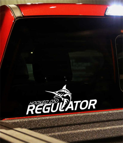 regulator boats decal, car decal, fishing sticker