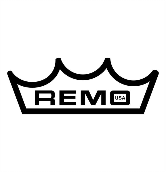 Remo Drumheads decal, music instrument decal, car decal sticker
