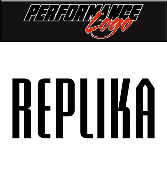 Replika Wheels decal, performance car decal sticker