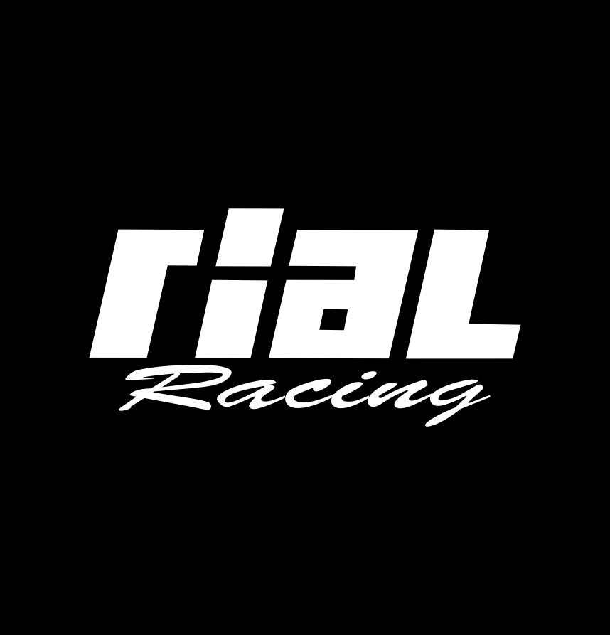 Rial Wheels decal, performance car decal sticker