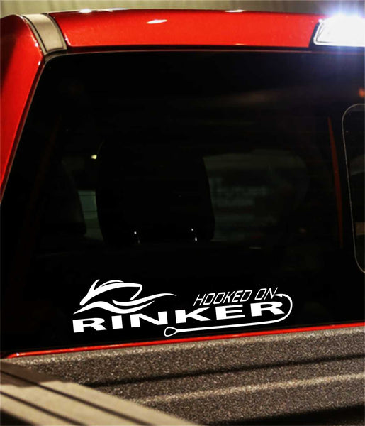 rinker boats decal, car decal, fishing sticker