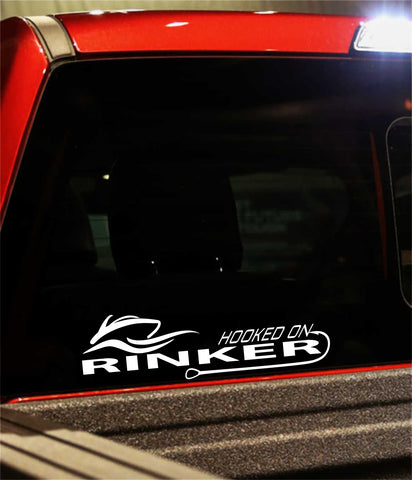rinker boats decal, car decal, fishing sticker