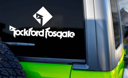 Rockford Fosgate decal B