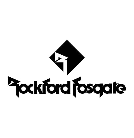 Rockford Fosgate decal B, Sticker