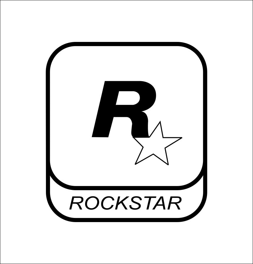 Rockstar Games Video Game Company Logo (4.5 - 30) Vinyl Decal in Dif –  M&D Stickers