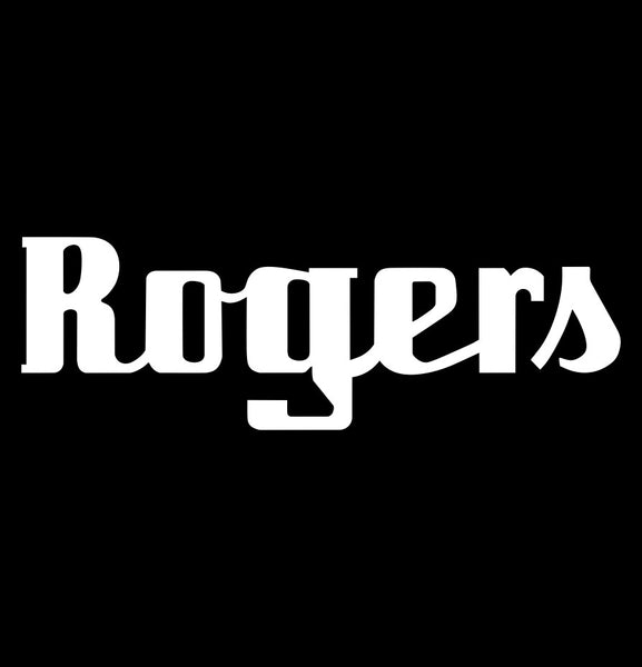 Rogers Drums decal, music instrument decal, car decal sticker
