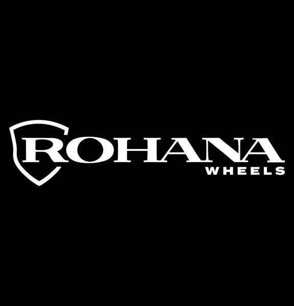 Rohana Wheels decal, performance car decal sticker