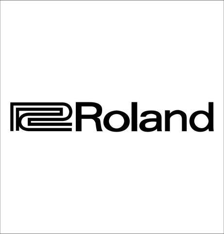 Roland Drums decal, music instrument decal, car decal sticker