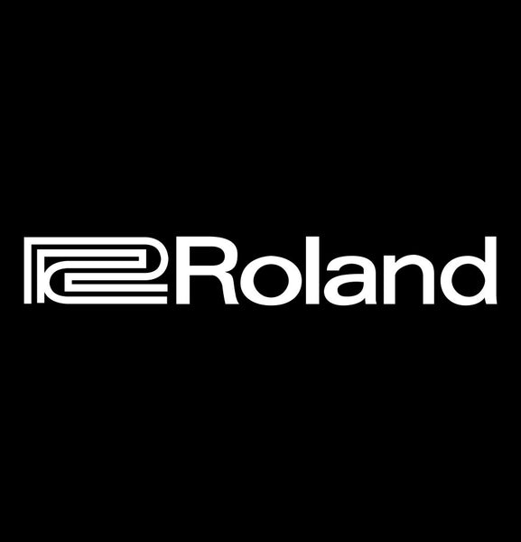 Roland Drums decal, music instrument decal, car decal sticker