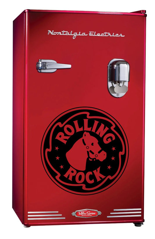 Rolling Rock decal, beer decal, car decal sticker