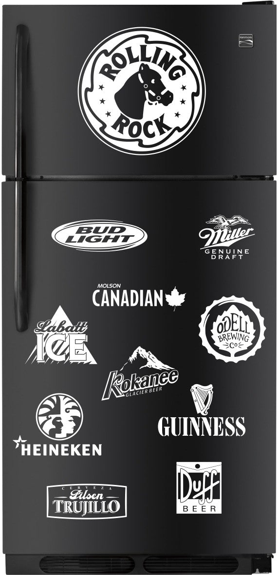 Rolling Rock decal, beer decal, car decal sticker