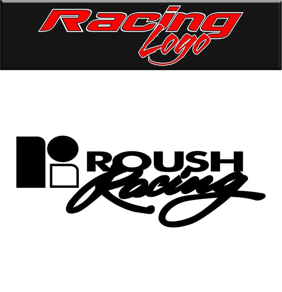 Roush Racing decal, racing decal sticker