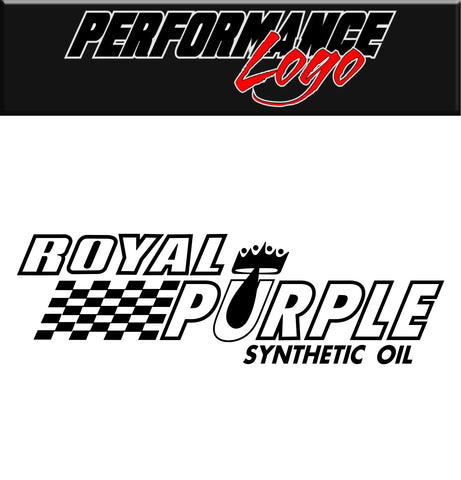 royal purple decal, car decal, sticker