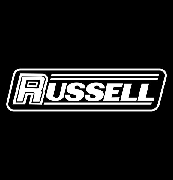 Russell Performance decal, performance decal, sticker