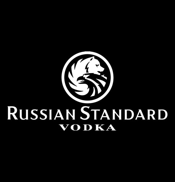 Russian Standard decal, vodka decal, car decal, sticker