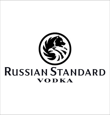 Russian Standard decal, vodka decal, car decal, sticker