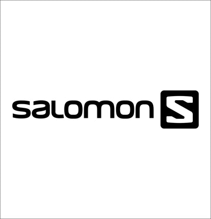 salomon free ski stickers Salomon decal B