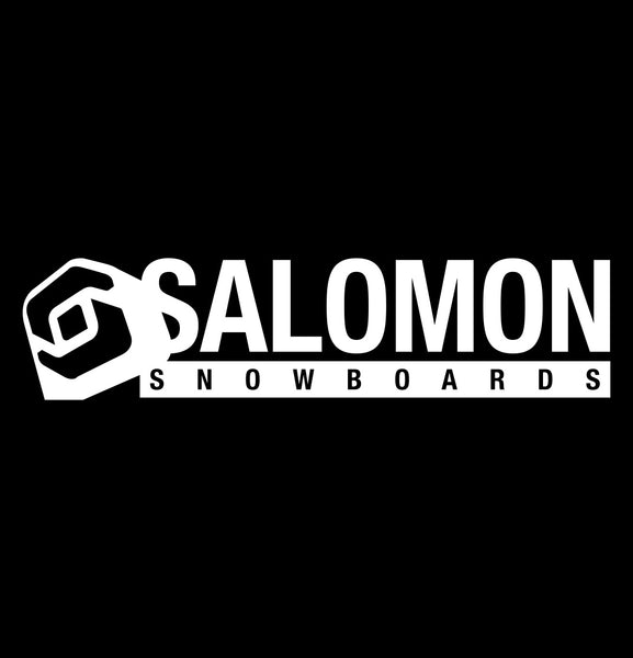 Salomon Snowboards decal, ski snowboard decal, car decal sticker