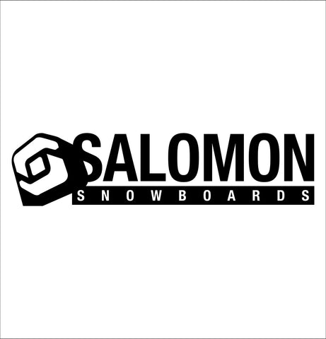 Salomon Snowboards decal, ski snowboard decal, car decal sticker