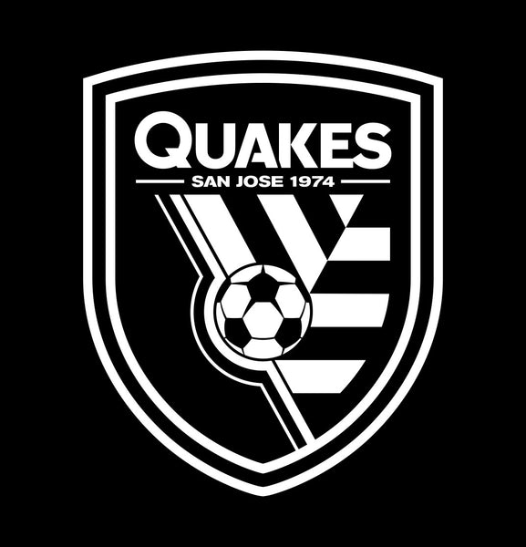 San Jose Quakes decal, car decal sticker