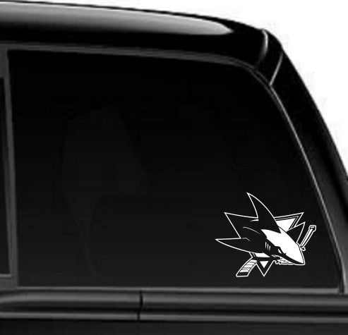 San Jose Sharks decal, sticker, nhl decal