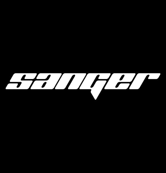 Sanger Boats decal, fishing hunting car decal sticker