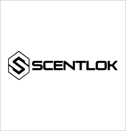 scentlok decal, sticker, hunting fishing decal, car sticker