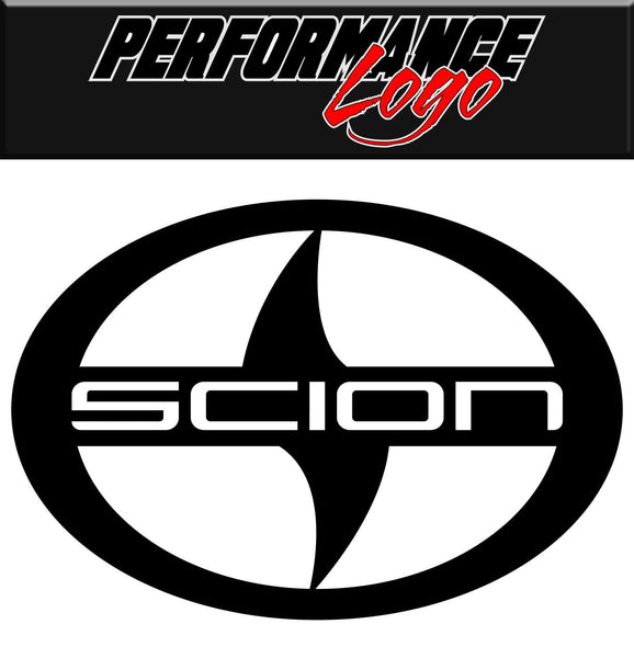 Scion decal, performance decal, sticker