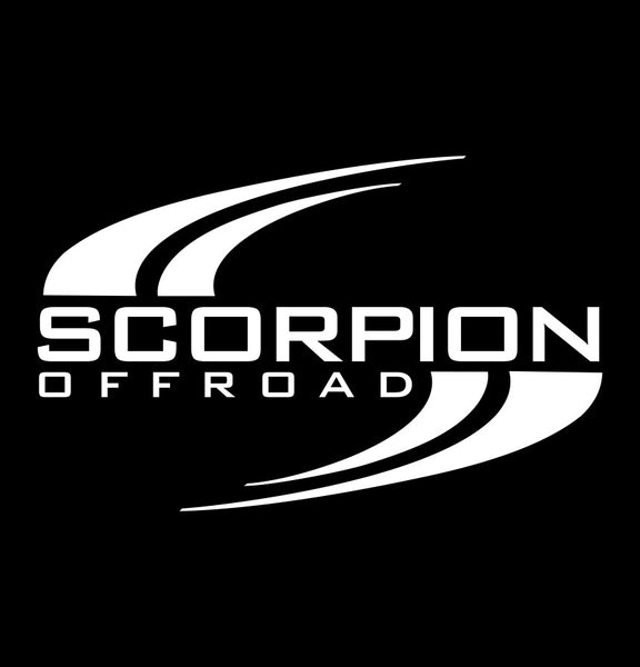 Scorpion Off Road decal, performance car decal sticker