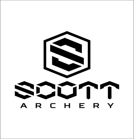 Scott Archery decal, sticker, hunting fishing decal