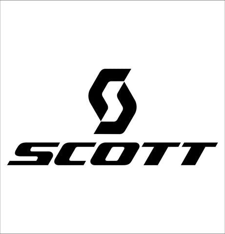 Scott Sports decal, ski snowboard decal, car decal sticker
