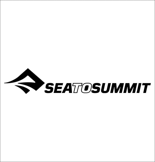sea to summit decal, sticker, hunting fishing decal, car sticker