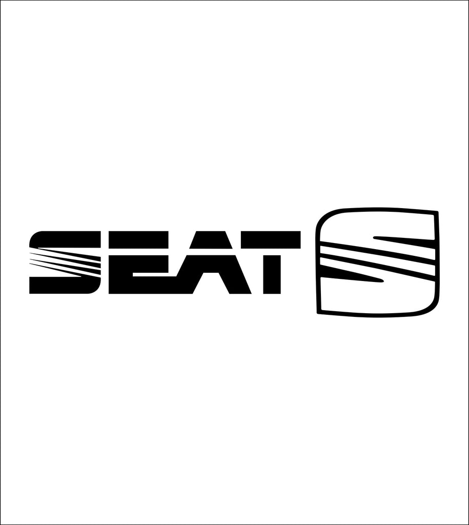 Seat decal, sticker, car decal