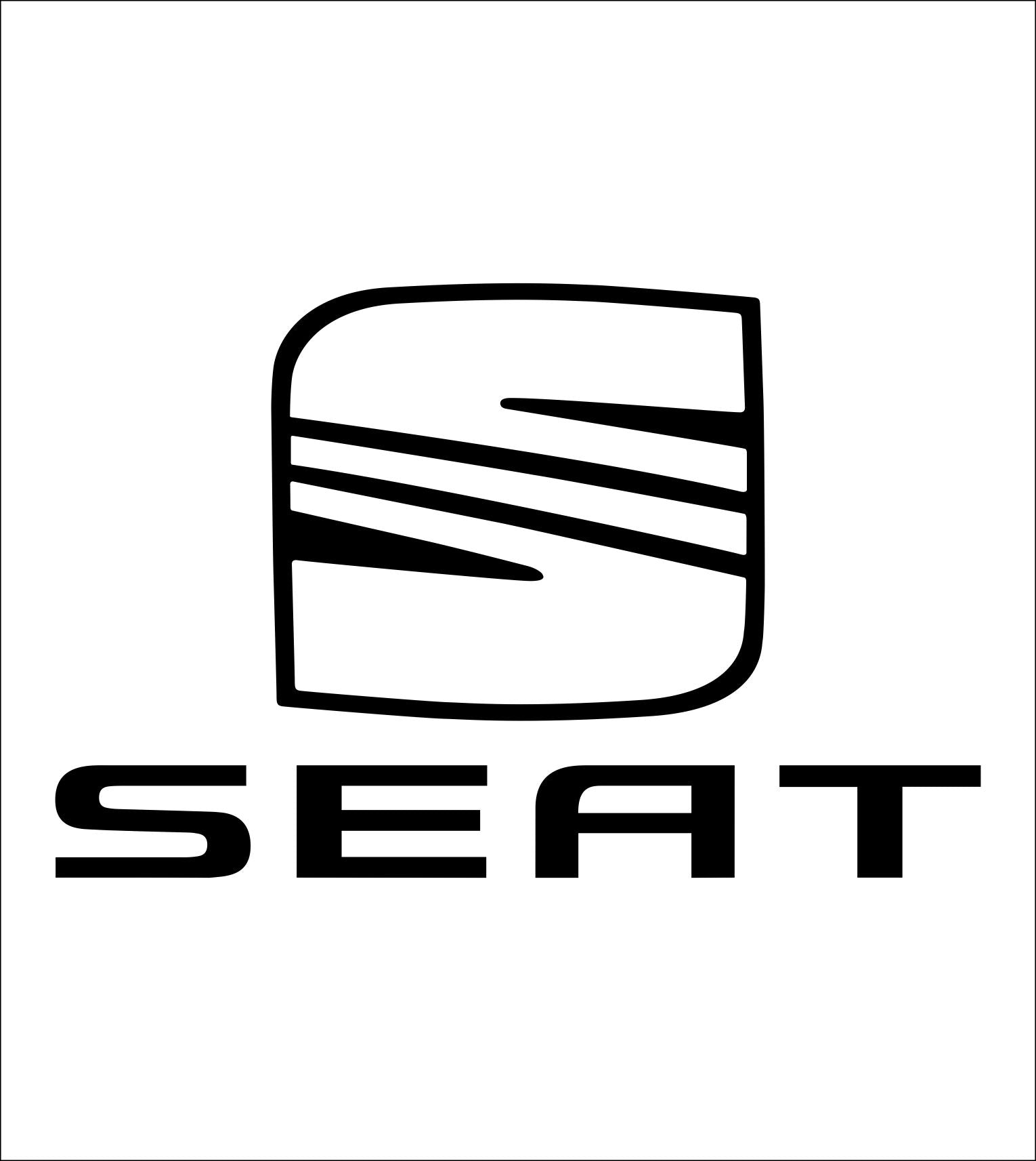 Seat decal, sticker, car decal