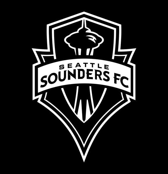 Seattle Sounders decal, car decal sticker